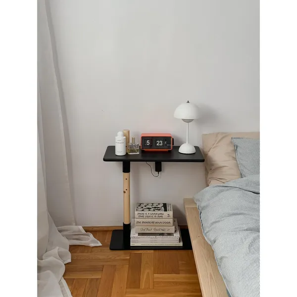 Adjust Side Table Black Night
