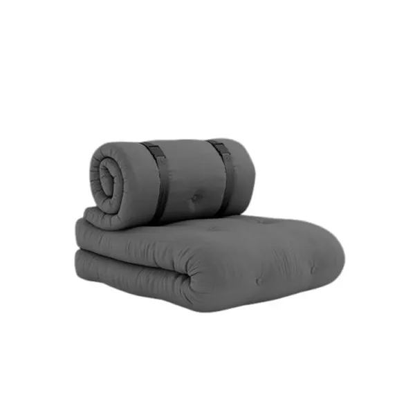 Buckle-Up OUT Armchair 403 Dark Grey/ Black
