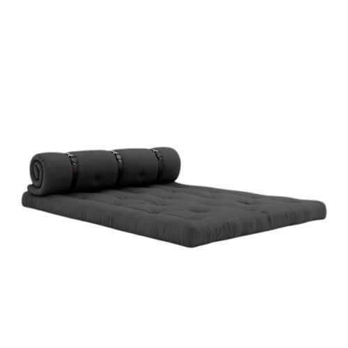Spennesofa 734 Mørkegrå/ Brun
