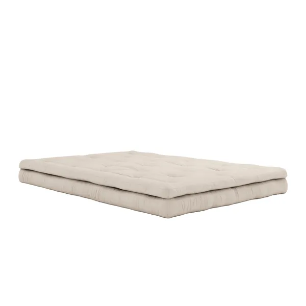 Schnallensofa 747 Beige/ Braun