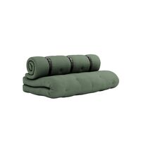 Buckle-Up Sofa 756 Olive Green/ Brown