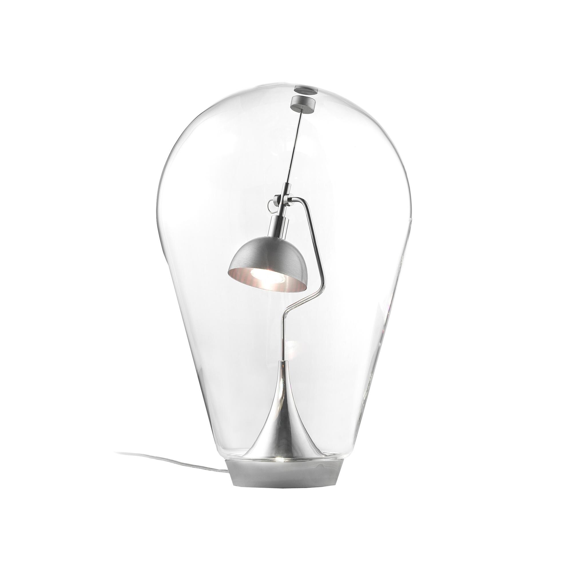 Blow Bordlampe Krom/ Klar