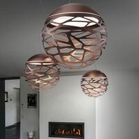 Kelly Sphere Pendelleuchte Kupfer Klein
