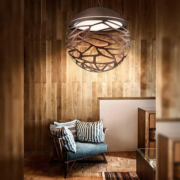 Kelly Sphere Pendant Copper Medium