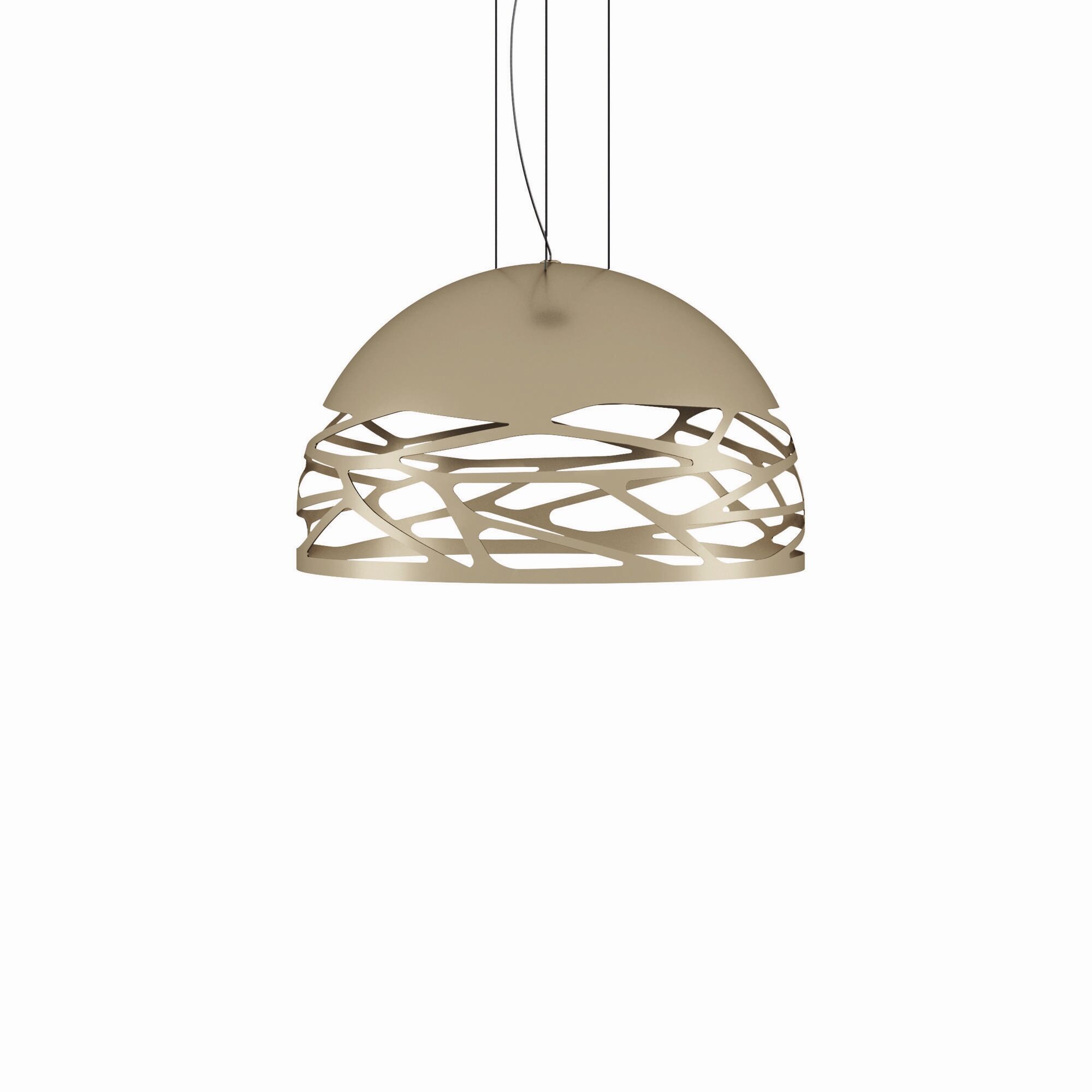 Kelly Dome Taklampe Champagne Liten