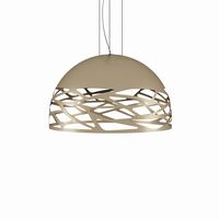 Kelly Dome Pendelleuchte Champagner Medium