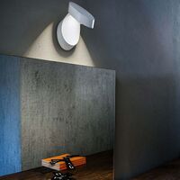 Pin-Up Wandlamp Wit