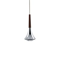 Rain SO Pendant Without Rosette Chrome/ Bronze
