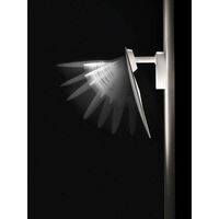 Puzzle Round Single Væg/Loftlampe 2700K Mat Sort