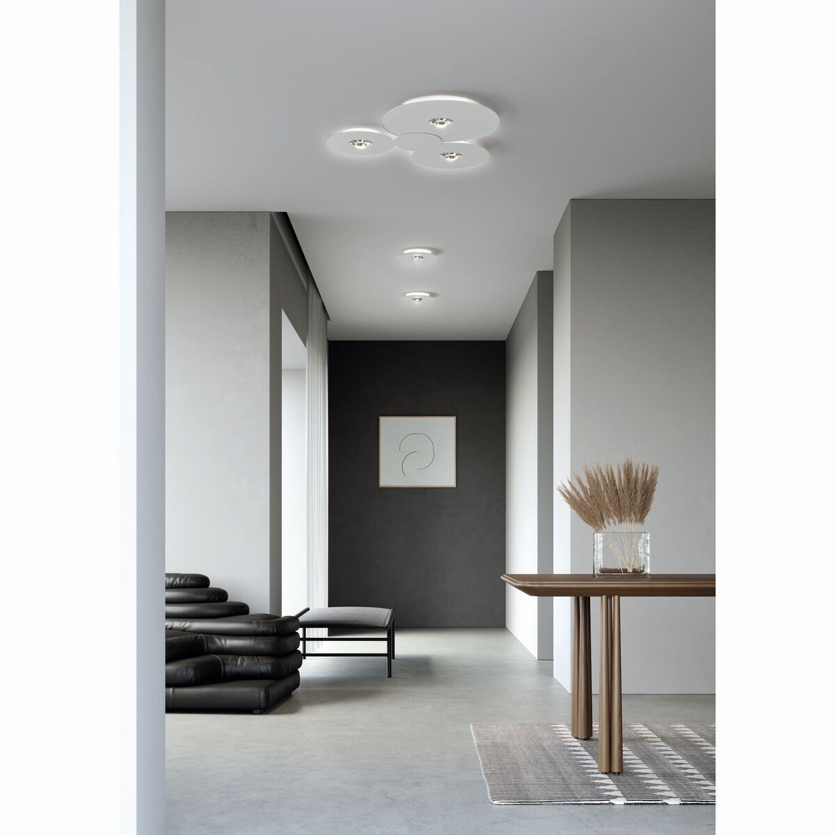 Bugia Single 3000K Ceiling Light Chrome