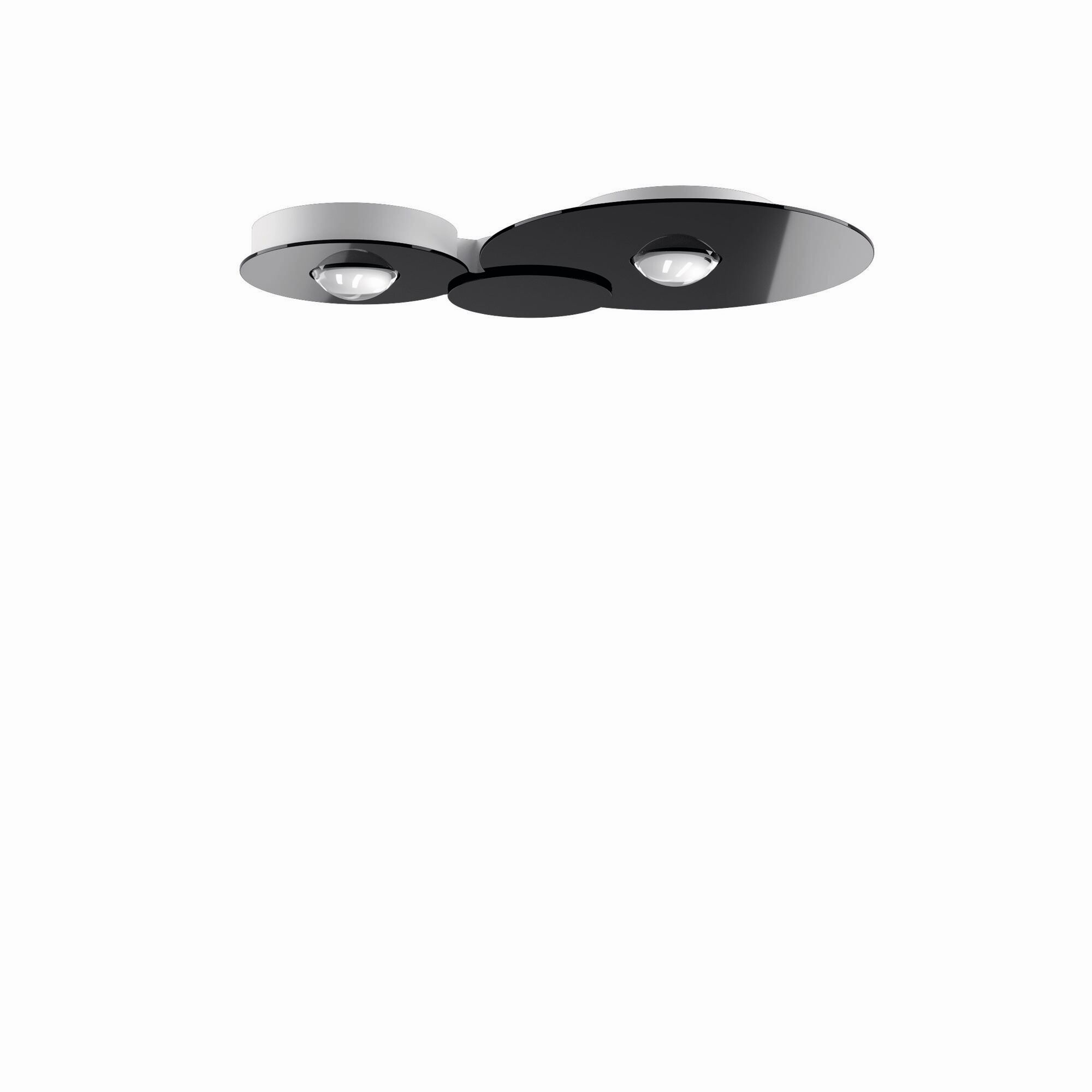 Bugia Double 2700K Taklampa Svart