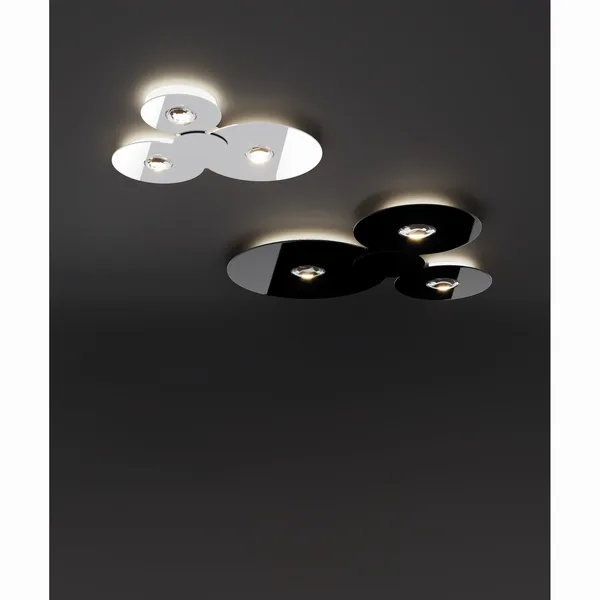 Bugia Triple 3000K Ceiling Light White
