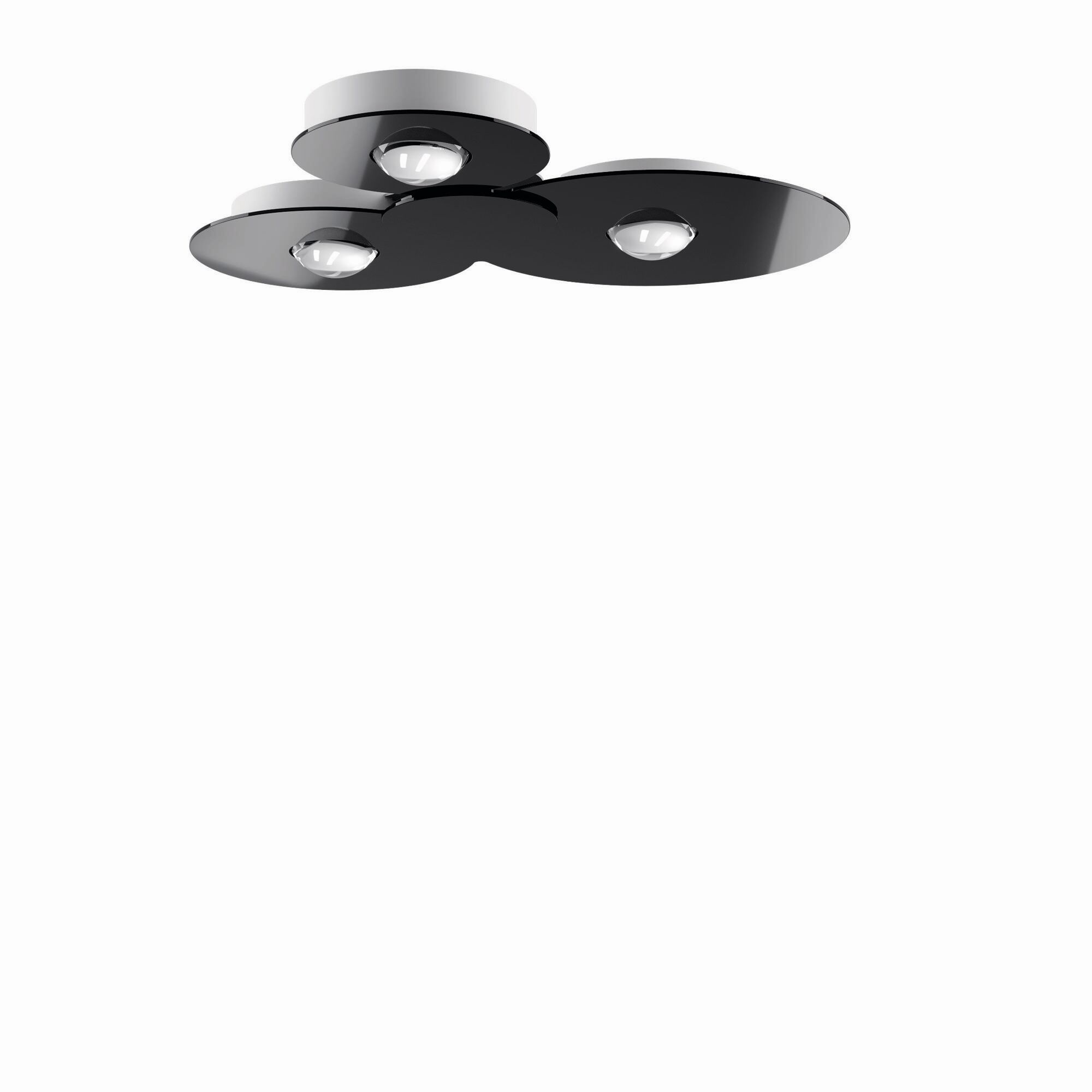 Bugia Triple 3000K Taklampa Svart