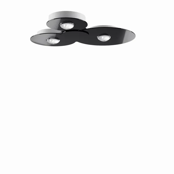 Bugia Triple 3000K Ceiling Light Black