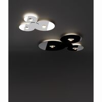 Bugia Triple 3000K Ceiling Light Black