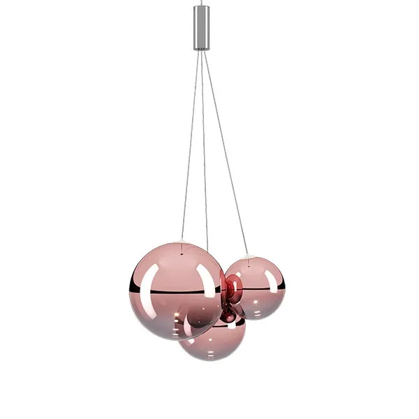 Random Lampa Wisząca Rózowe Złoto