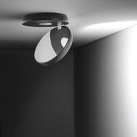 Nautilus Loftlampe Sort