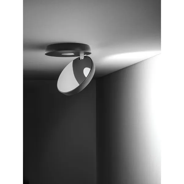 Nautilus 3000K Ceiling Light Matt Black