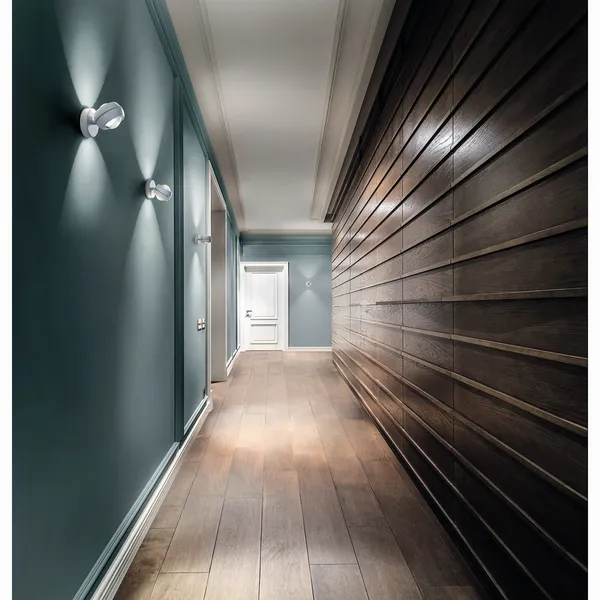 Nautilus Mini 3000K Wall Lamp Matt White