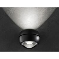 Nautilus Mini 2700K Væglampe Mat Sort
