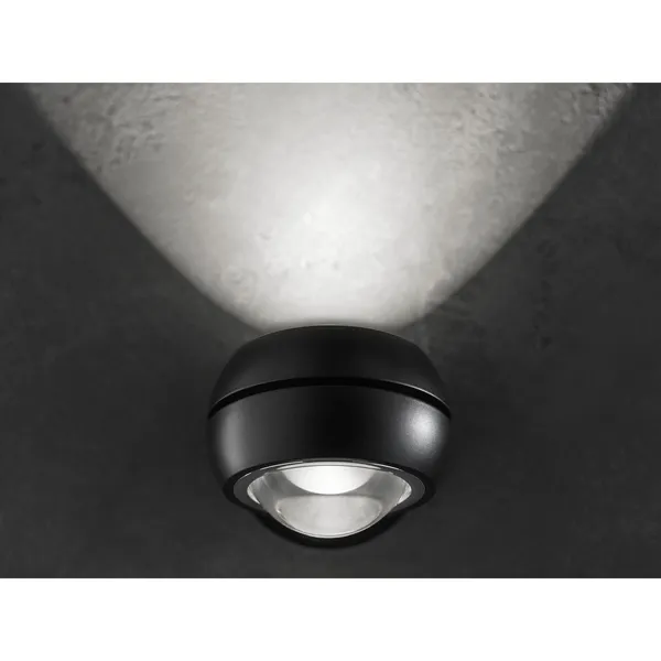 Nautilus Mini 3000K Wall Lamp Matt Black