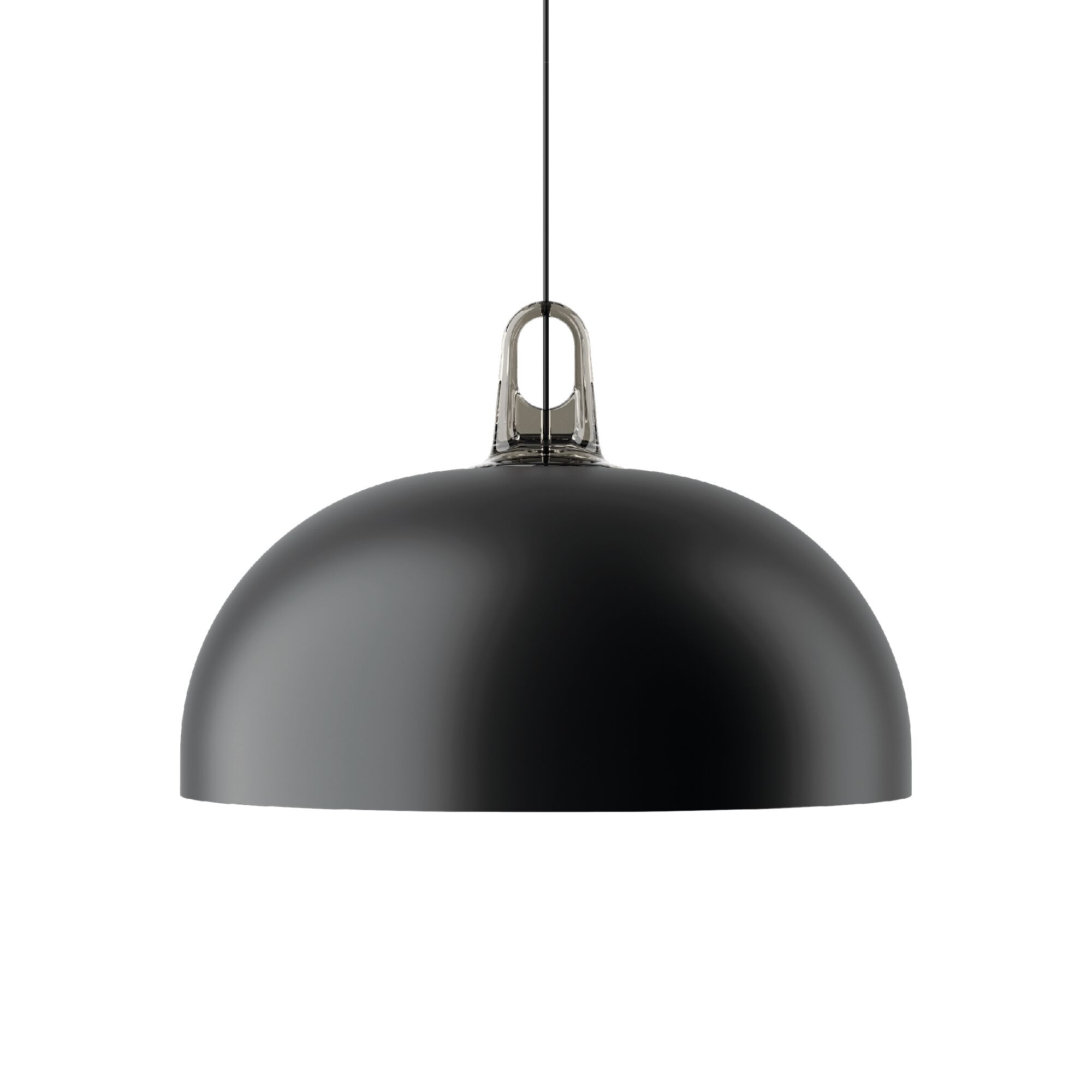 Jim Dome Taklampe Sort/ Hvit/ Grå