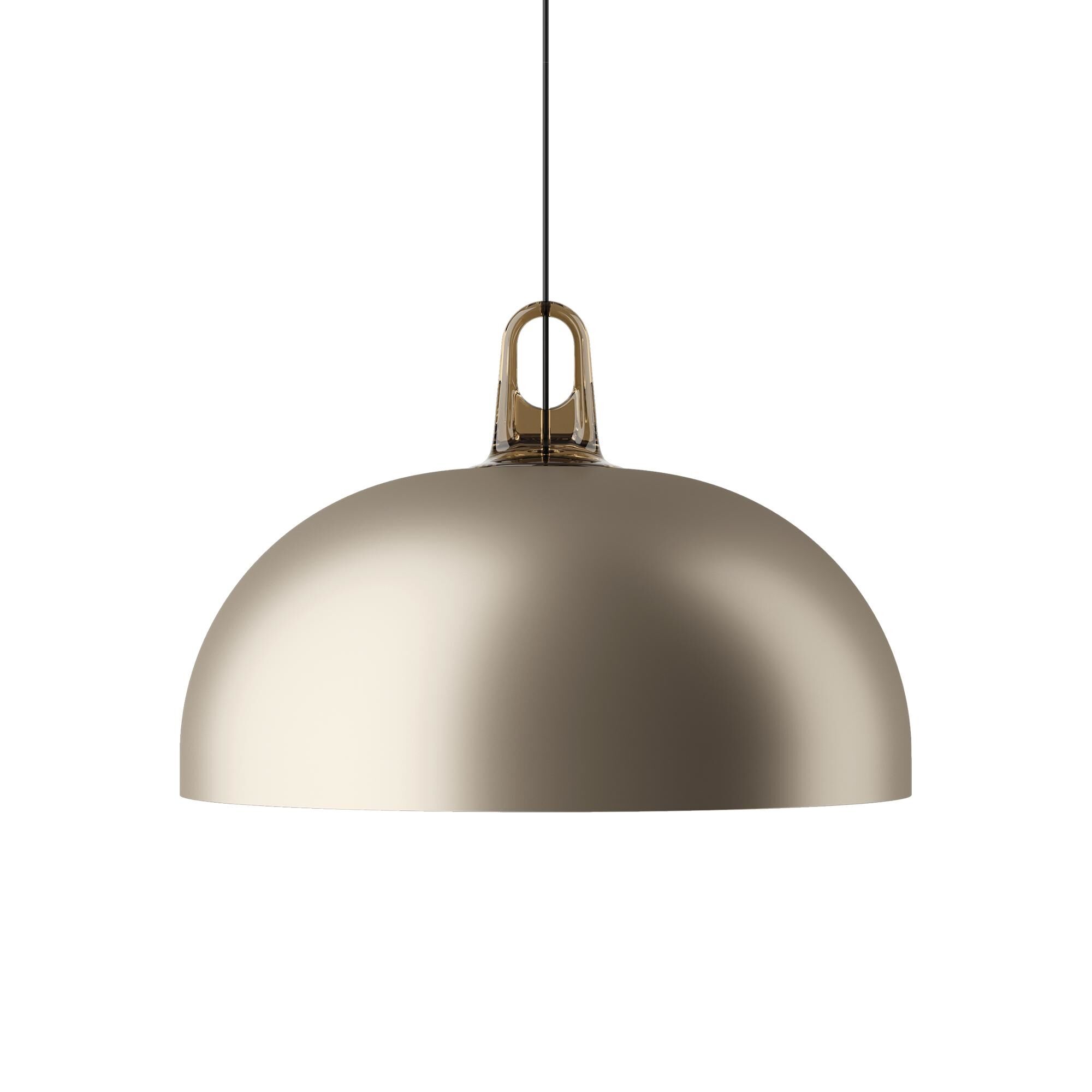 Jim Dome Pendel Champagne/Hvid/Honning