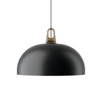 Jim Dome Pendant Black/ White/Honey