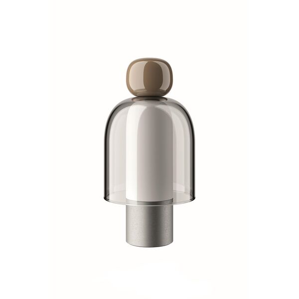 Easy Peasy Tragbare Lampe Taupe/ Grau/Palladium