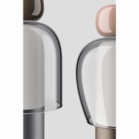 Lampada Portatile Easy Peasy Rosa/ Grigio/ Bronzo