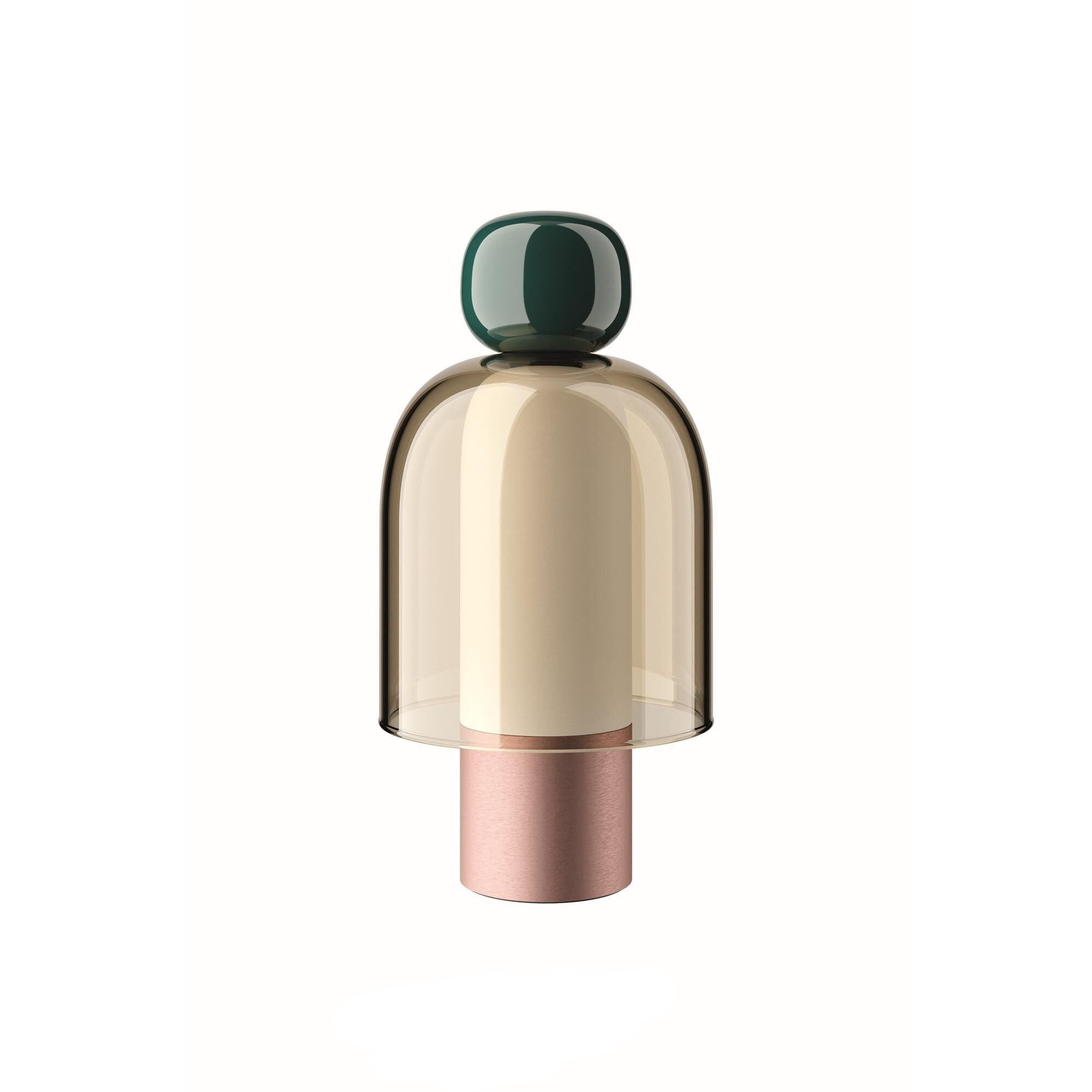 Easy Peasy Bærbar Lampe Grønn/honning/ Rosa Gull