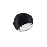Spider Spot Wand-/ Deckenleuchte Schwarz Matt