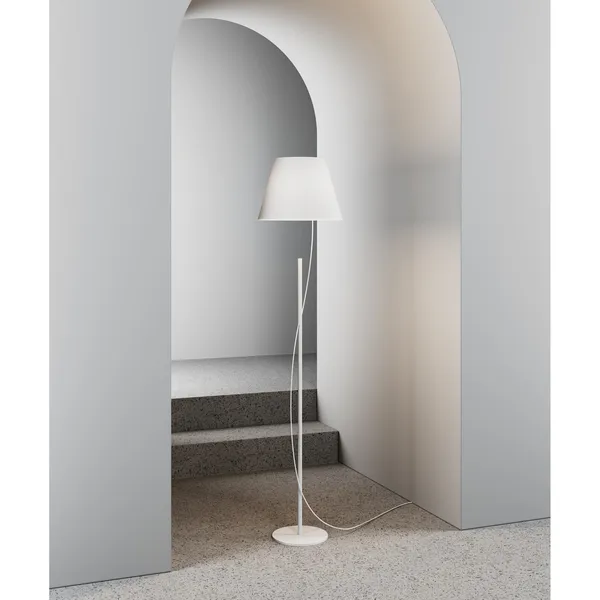 Hover Vloerlamp Wit