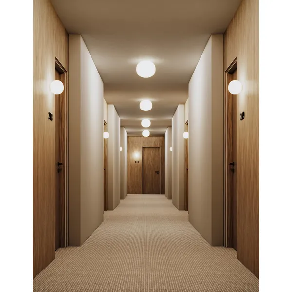 Volume Wandlamp Ø29 Glanzend Wit