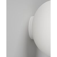 Volume Wall/ Ceiling Light Ø42 Glossy White
