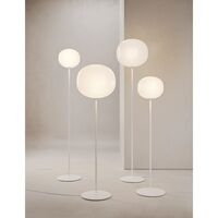 Volume 29 Vloerlamp Lang Glanzend Wit