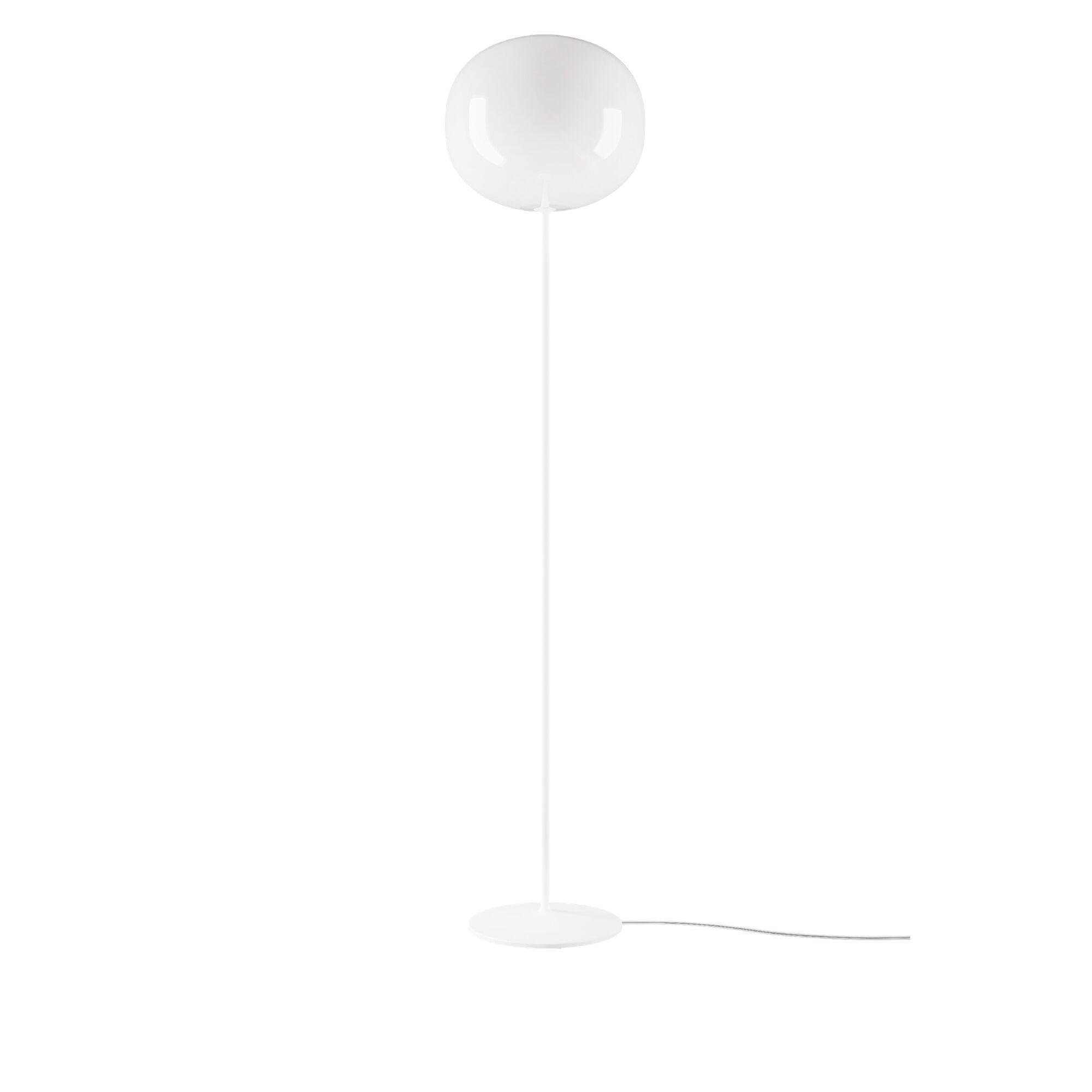 Volum 42 Gulvlampe Lang Blank Hvit