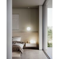 Volum Table Lamp Ø14 Glossy White