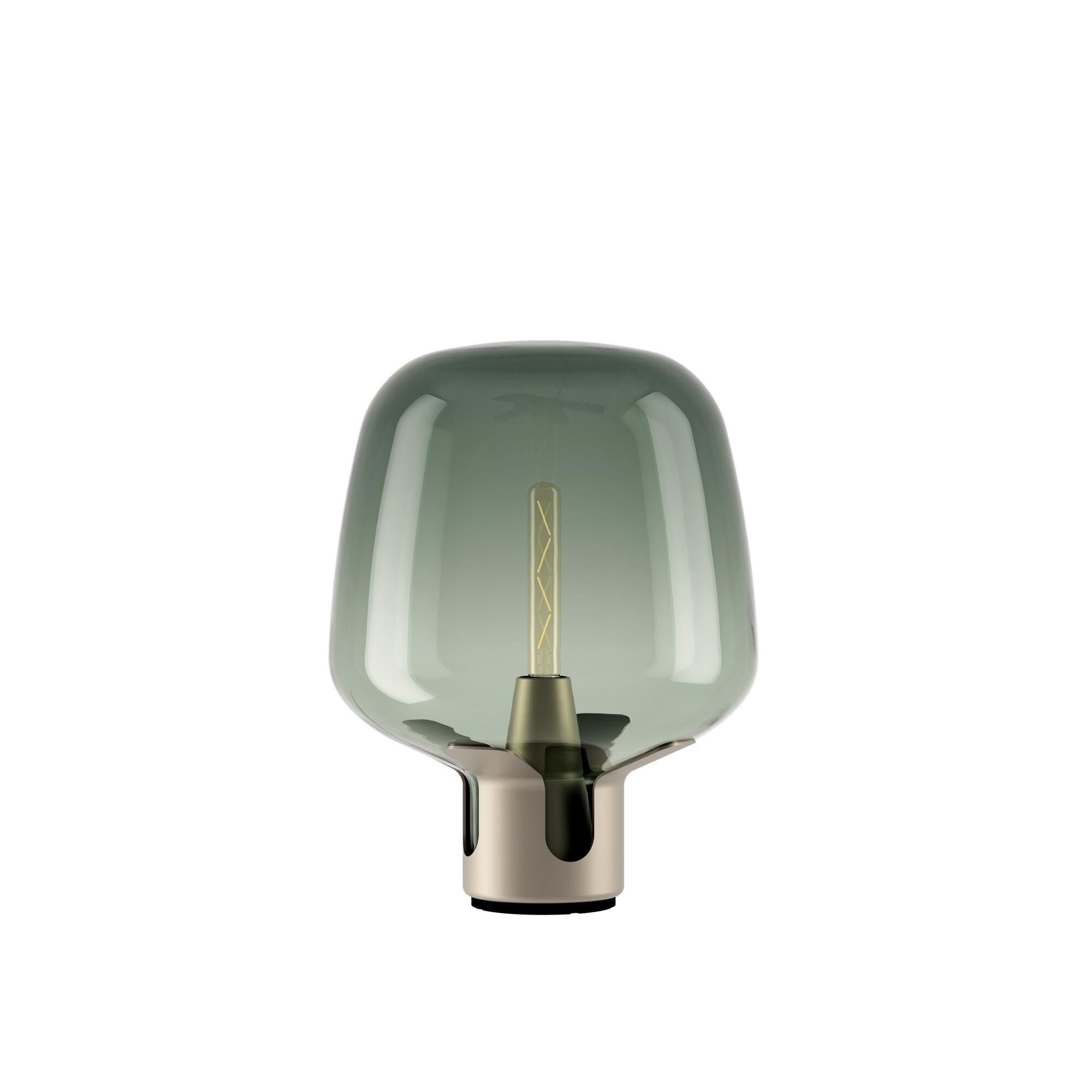 Flar Bordlampe Medium Champagne/Turkis