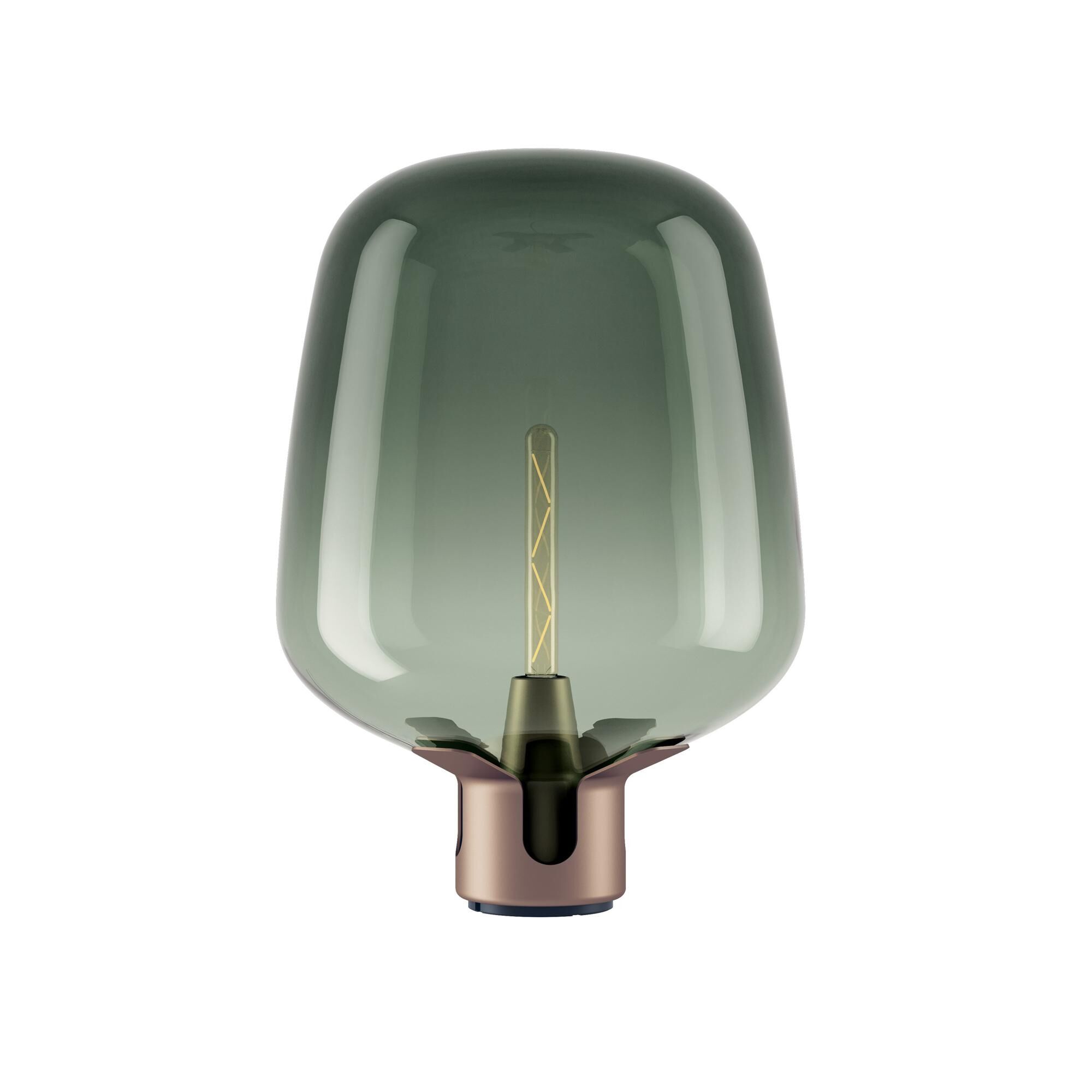Flar Bordlampe Stor Terra/ Turkis