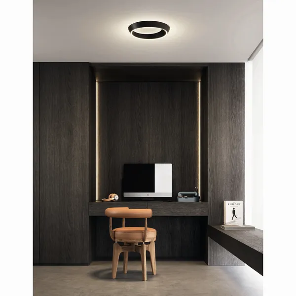 Tidal 45 Ceiling Light 2700K Matt Black