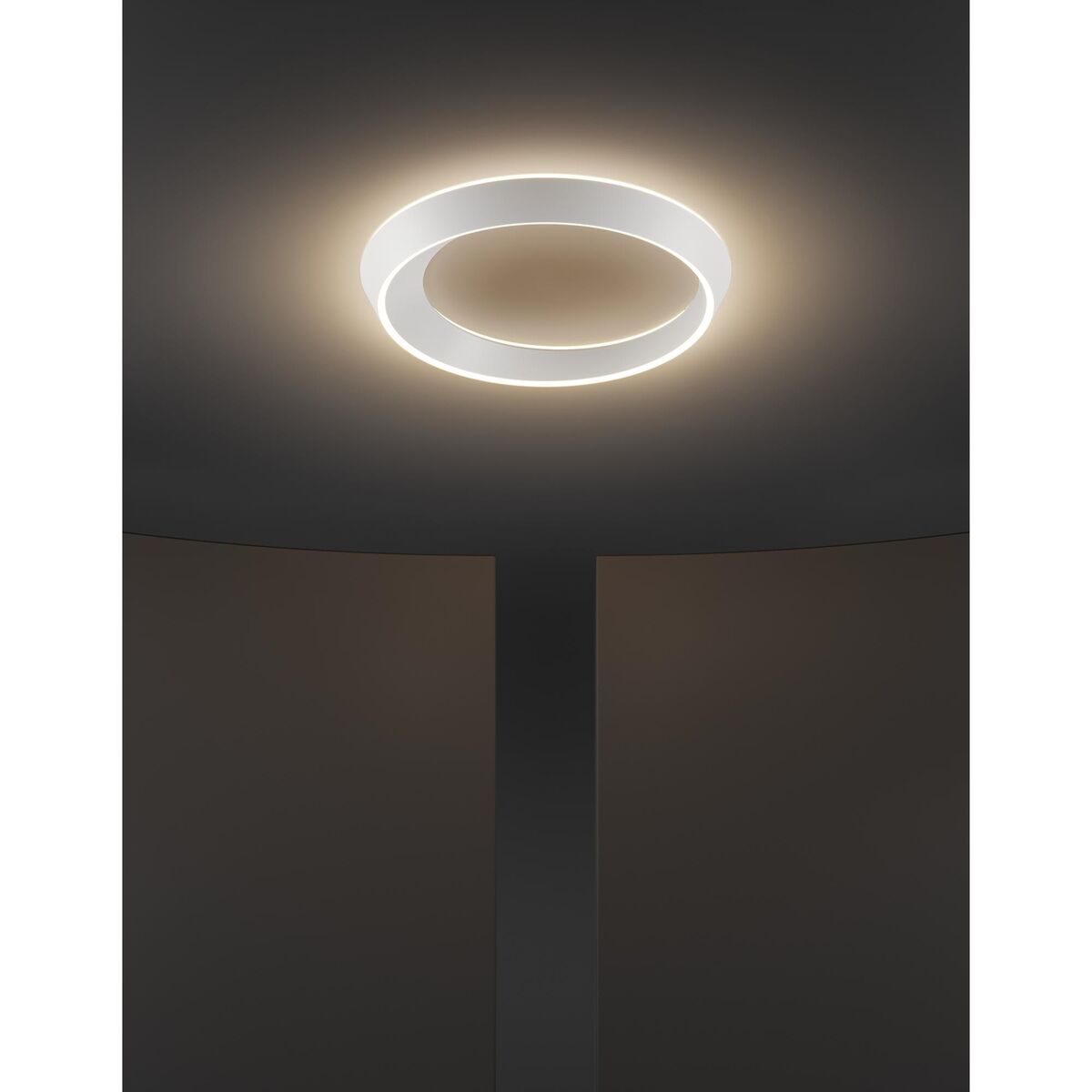 Tidal 45 Ceiling Light 2700K Matt Black