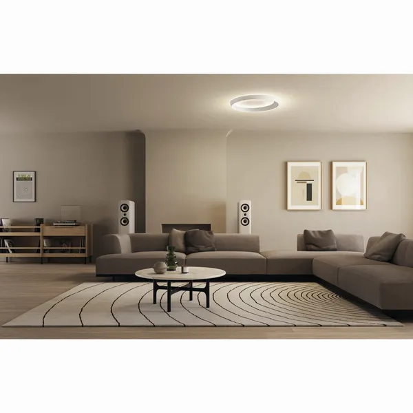 Tidal 45 Ceiling Light 2700K Matt Black