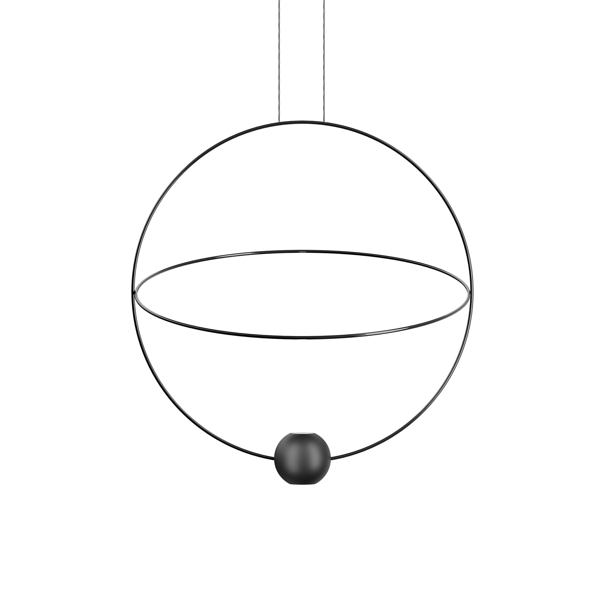 Elara Medium 3000K Taklampe Svart