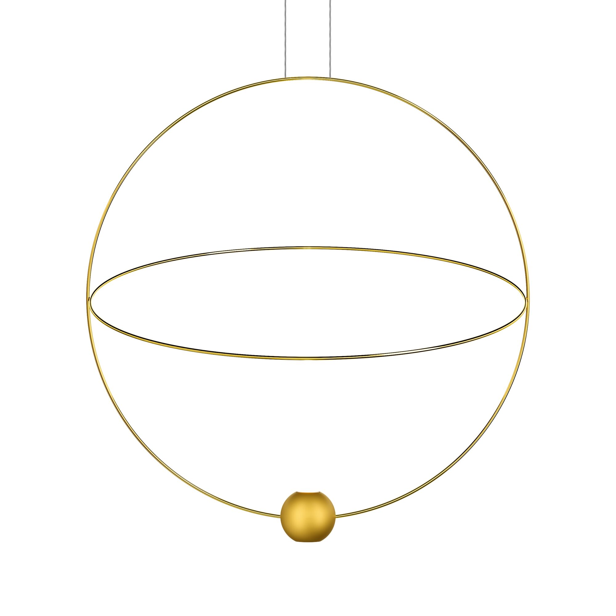 Elara Stor 2700K Taklampa Guld