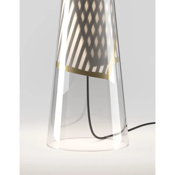 Cono Di Luce Table Lamp Gray