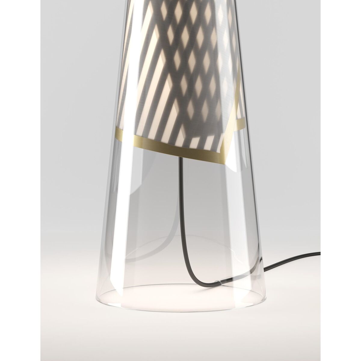 Cono Di Luce Table Lamp Gray