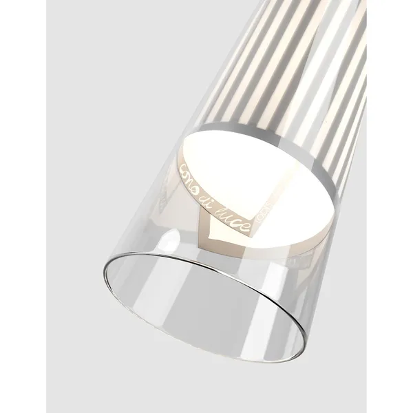 Cono Di Luce Table Lamp Gray