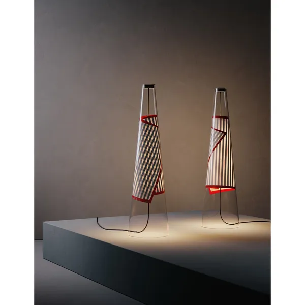 Cono Di Luce Table Lamp Gray