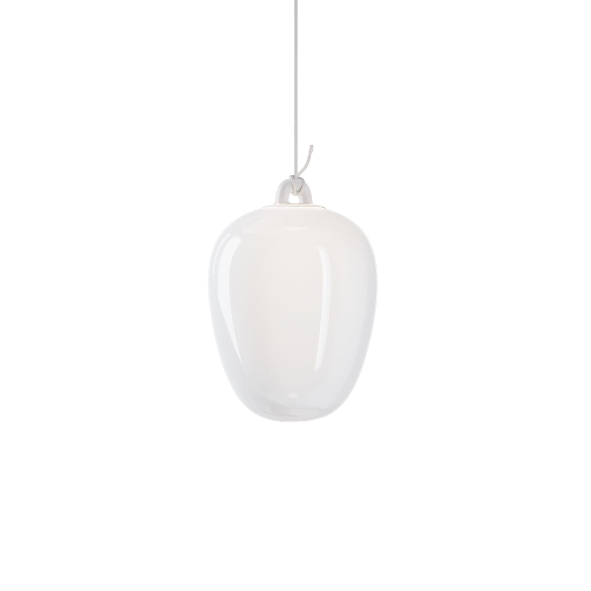 Oblò Taklampe Medium 2700K Silke Hvit/ Hvit